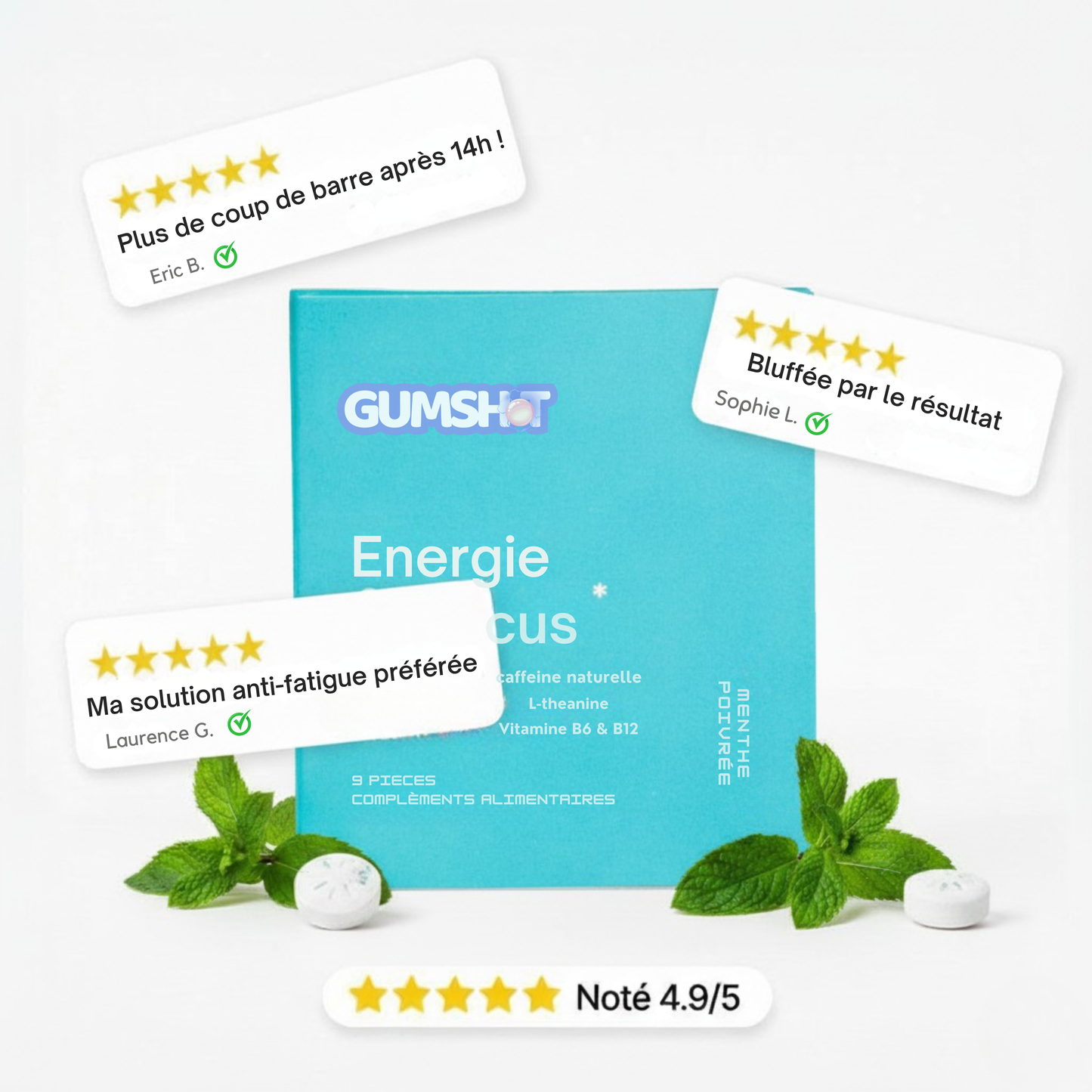 GumShot - Énergie & Focus﻿